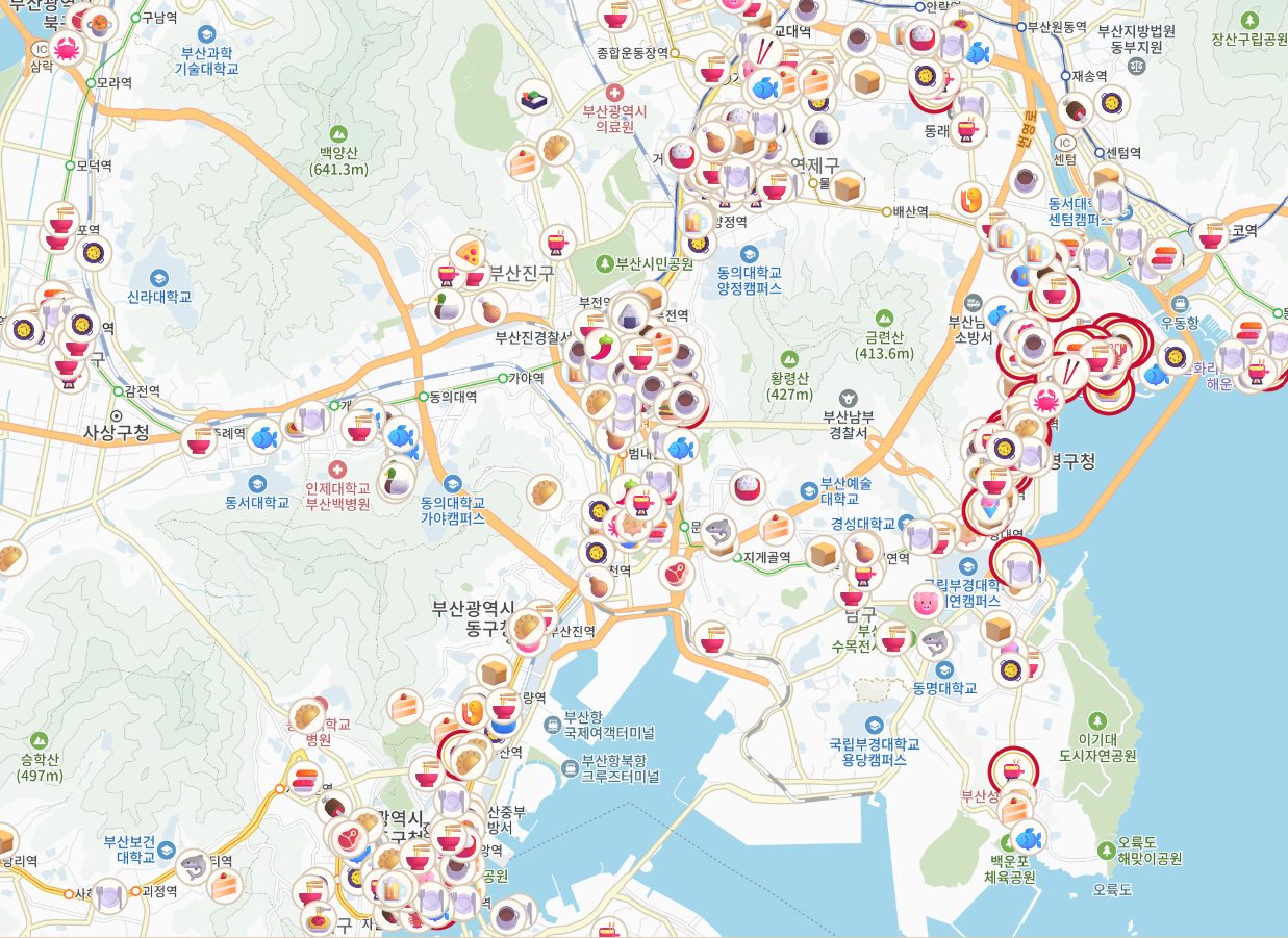 All Busan Restaurants
